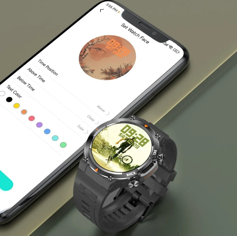 MAX18 AMOLED Smartwatch for Men