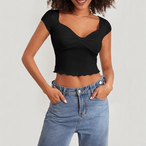 Chic V-Neck Summer Top
