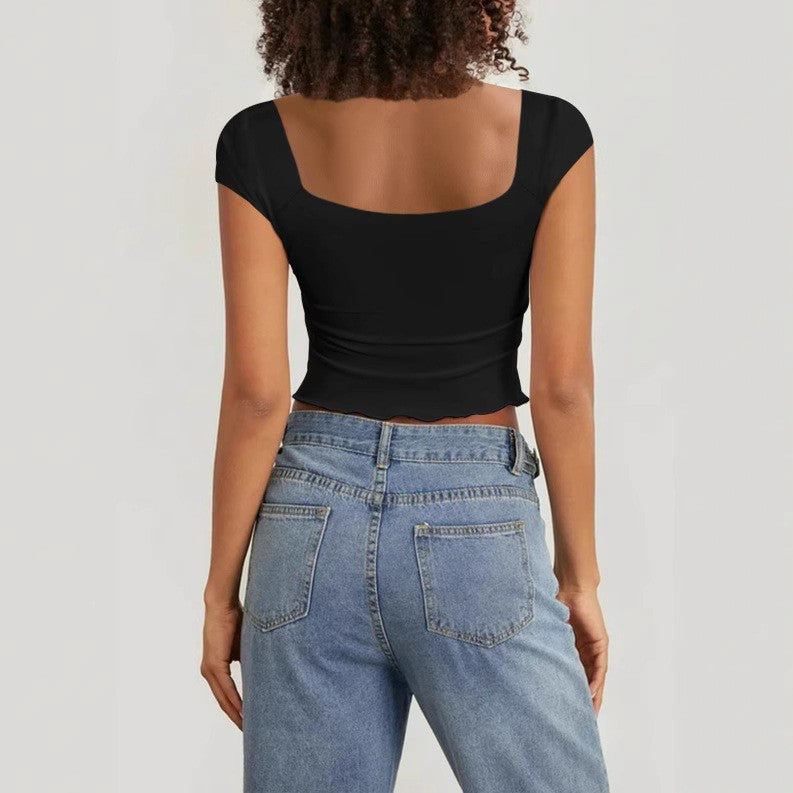 Chic V-Neck Summer Top