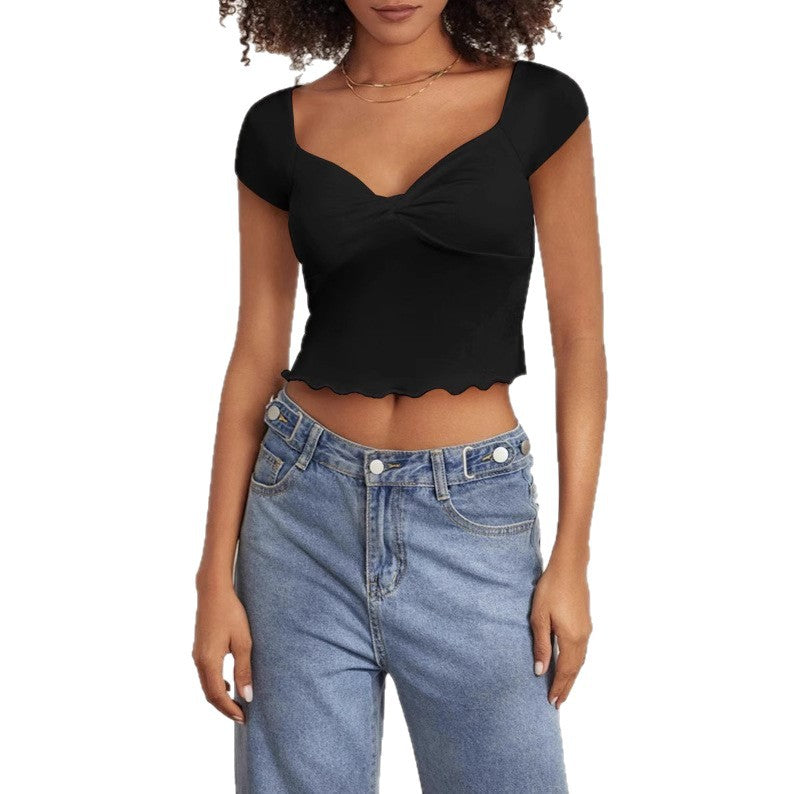Chic V-Neck Summer Top