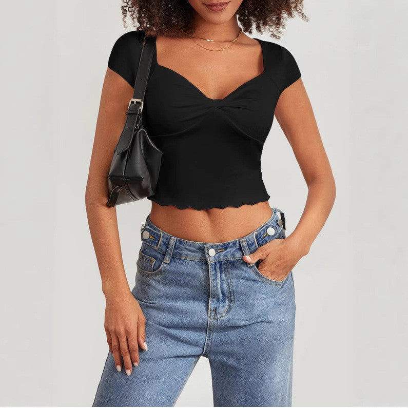 Chic V-Neck Summer Top